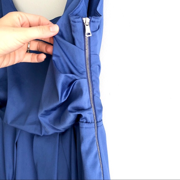 Elie Tahari royal blue sleeveless dress size 10 - Picture 2 of 6